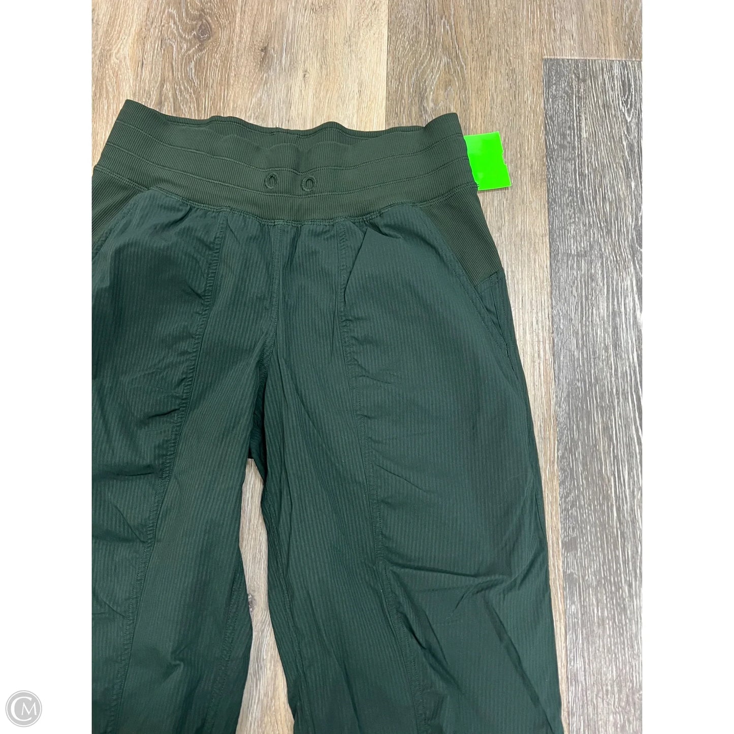 Athletic Pants By Lululemon In Green, Size: 4