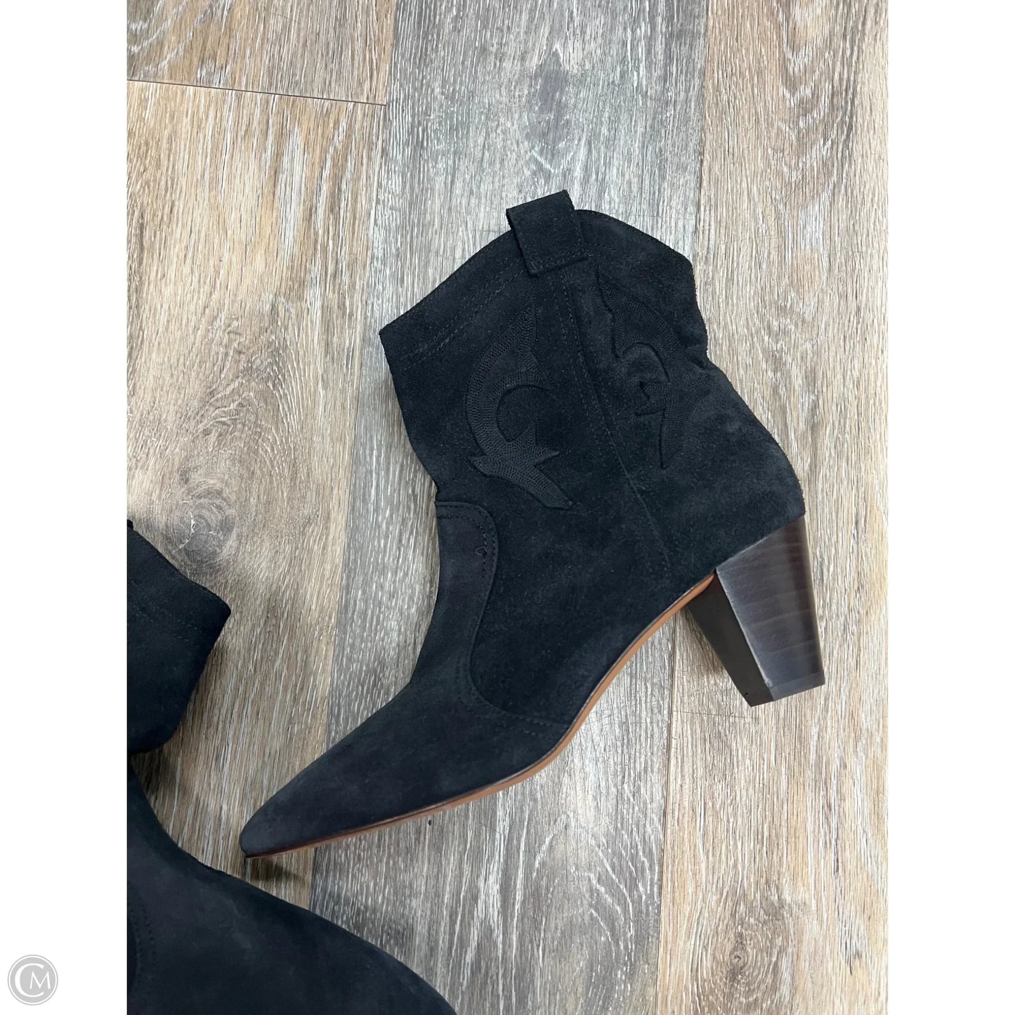 Boots Ankle Heels By BA&SH In Black, Size: 7.5