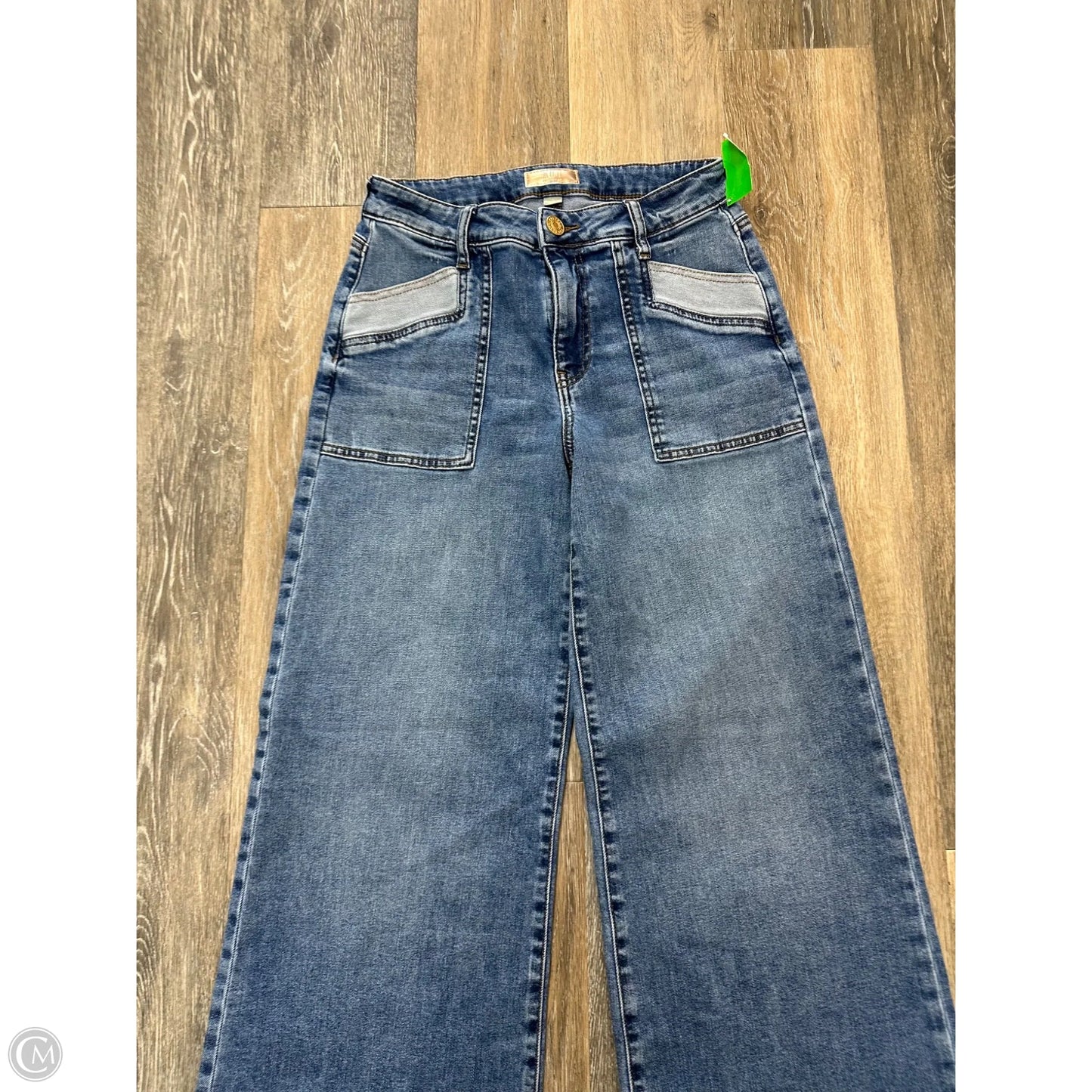 Jeans Wide Leg By Kut In Blue Denim, Size: 2
