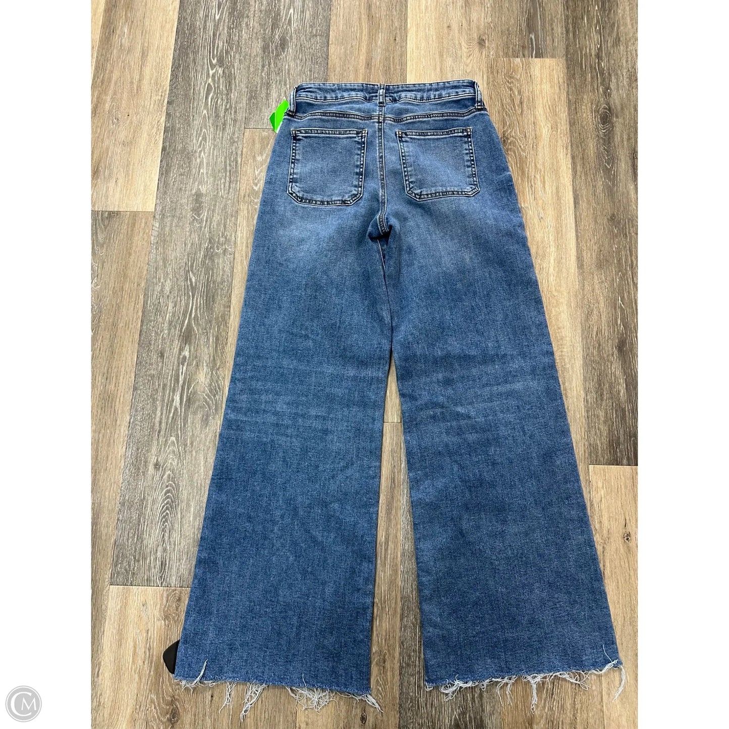 Jeans Wide Leg By Kut In Blue Denim, Size: 2