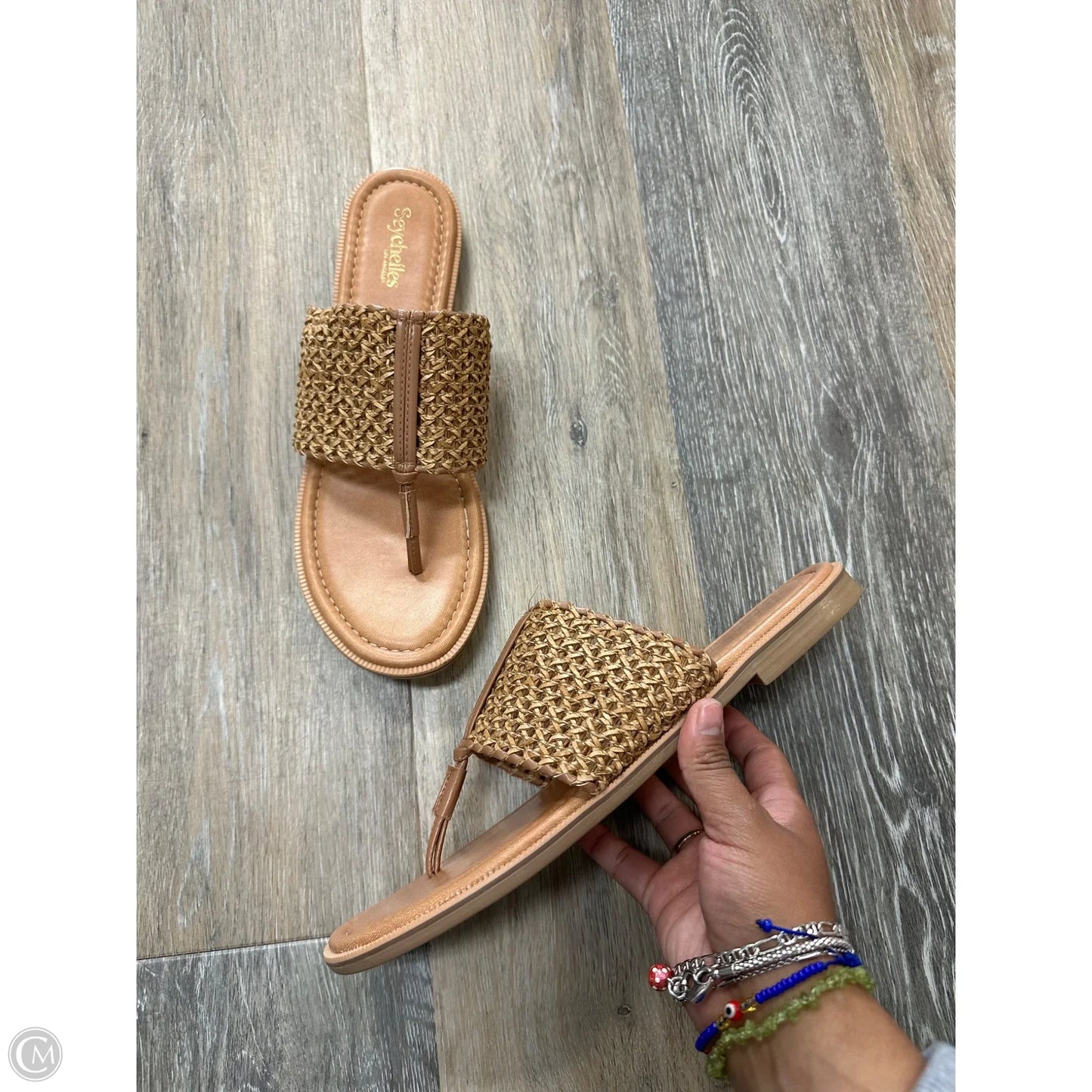 Sandals Flats By Seychelles In Tan, Size: 9
