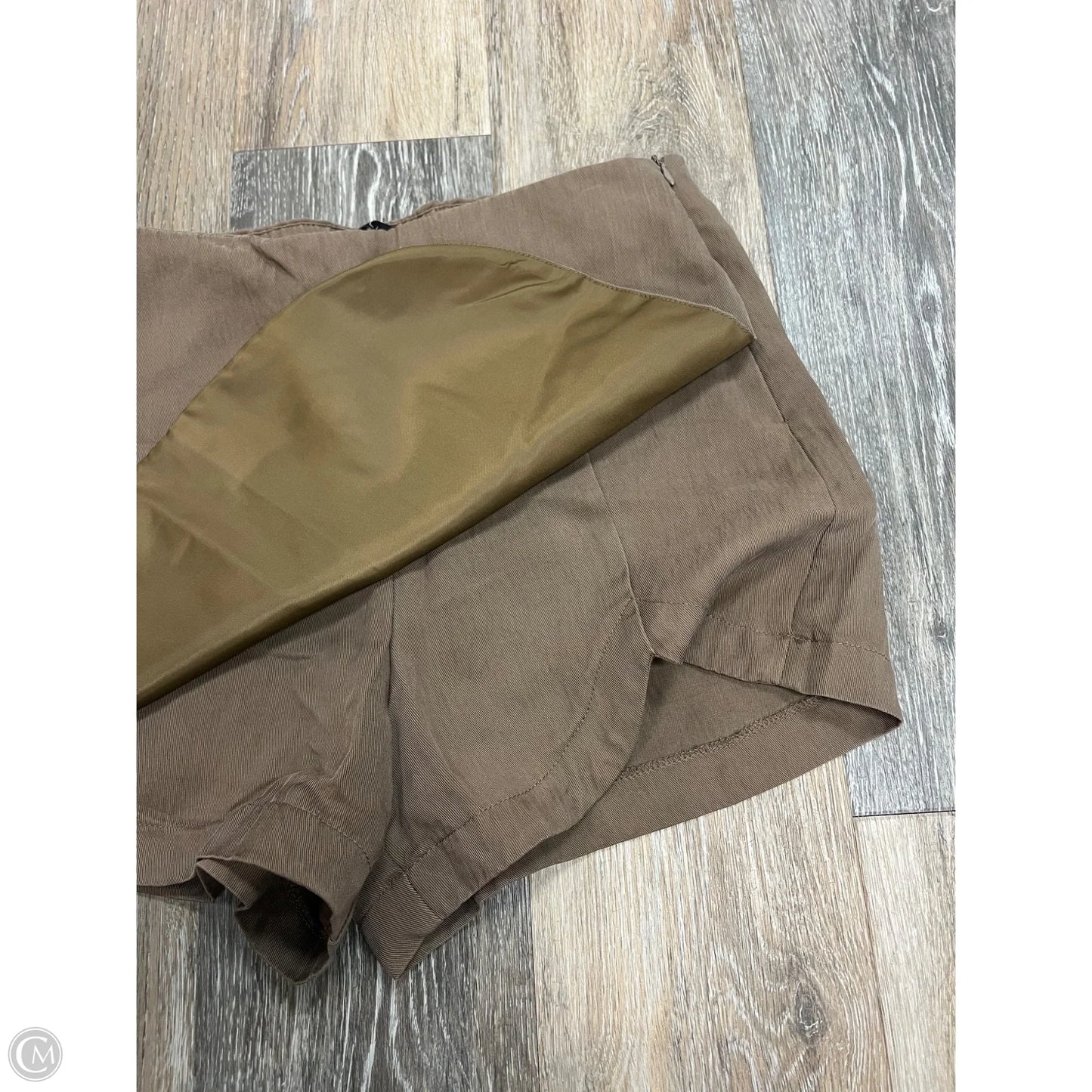 Skort By Deluc In Tan, Size: M