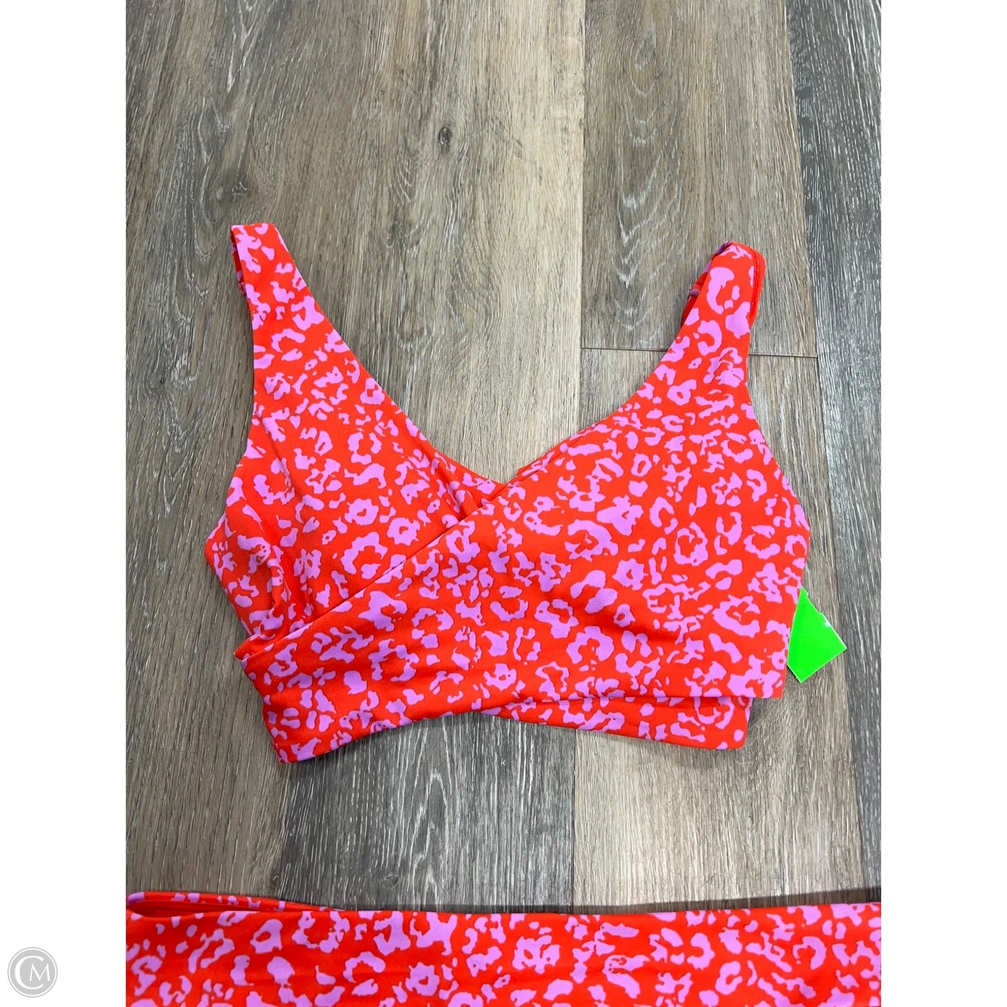 Swimsuit 2pc By Athleta In Pink & Red, Size: L