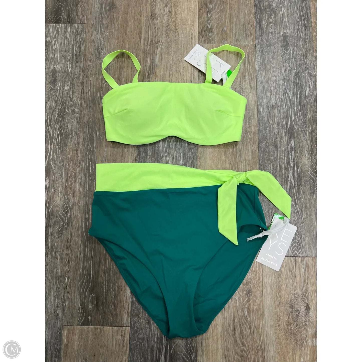Swimsuit 2pc By Athleta In Green, Size: L