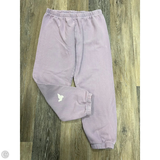 Athletic Pants By Spiritual Gangster In Purple, Size: L