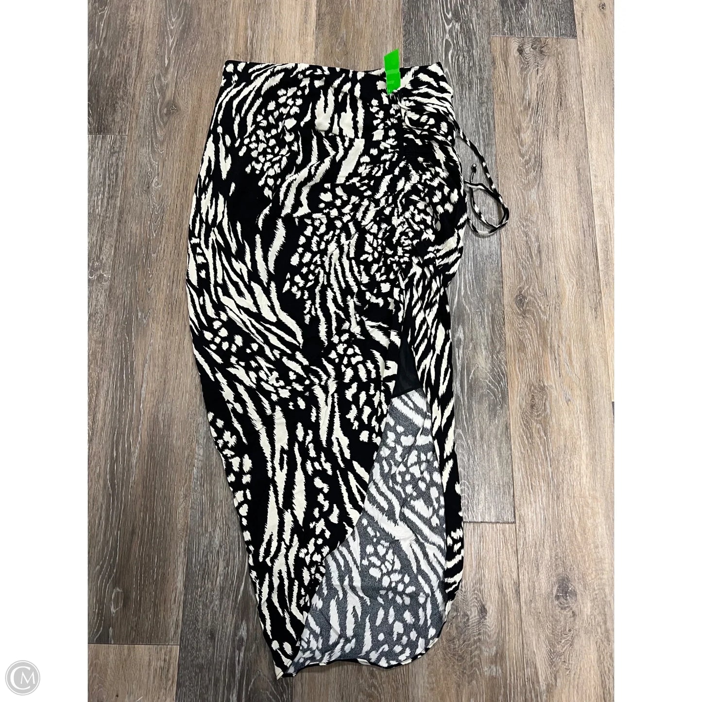 Skirt Maxi By Veronica Beard In Black & White, Size: 8