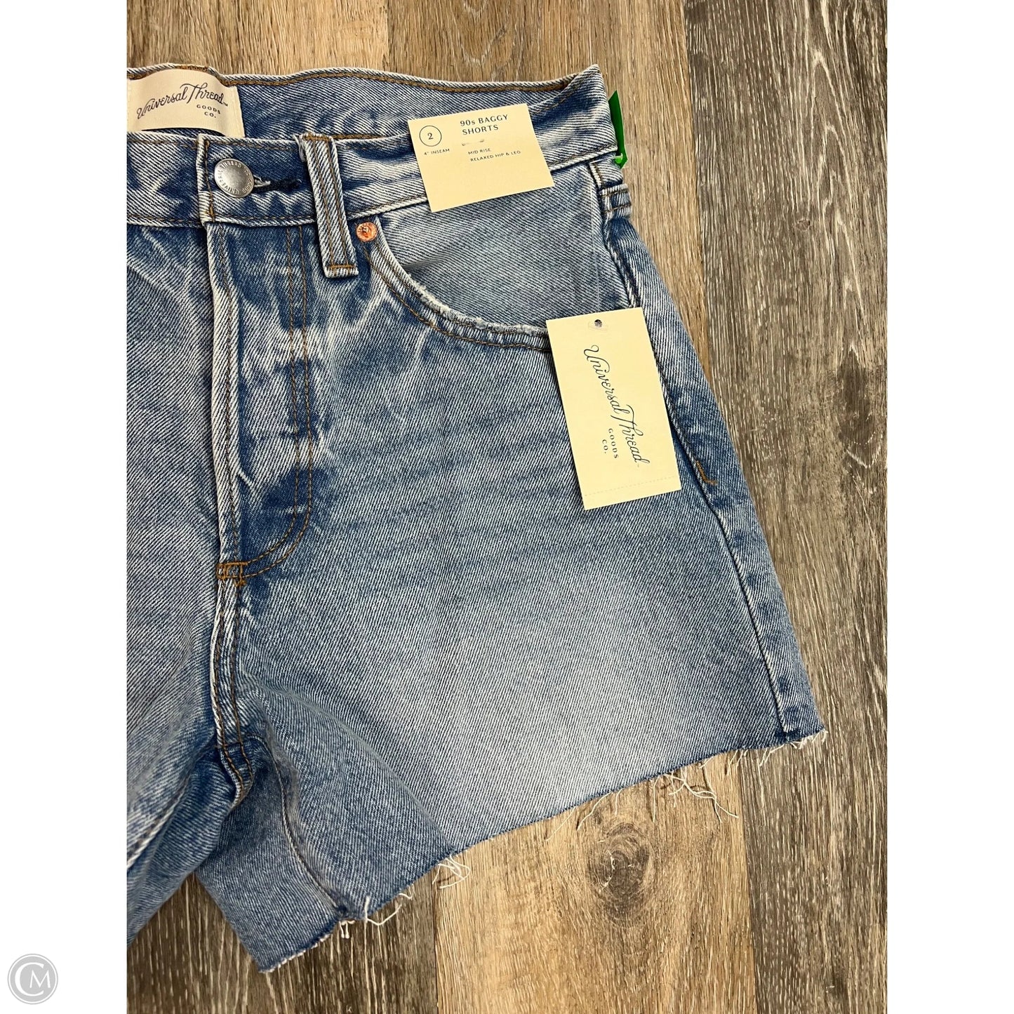 Shorts By Universal Thread In Blue Denim, Size: 2