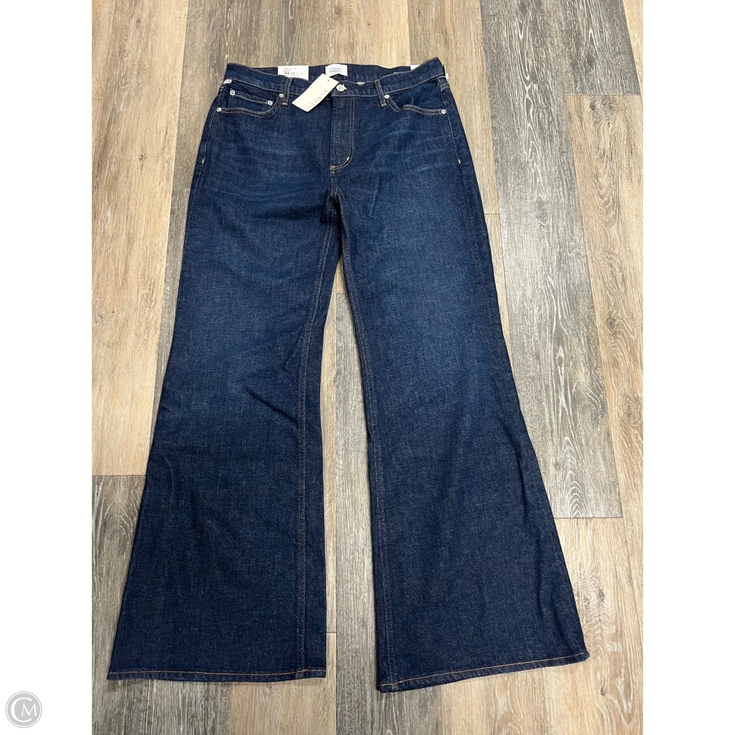 Jeans Flared By Citizens Of Humanity In Blue Denim, Size: 12/31