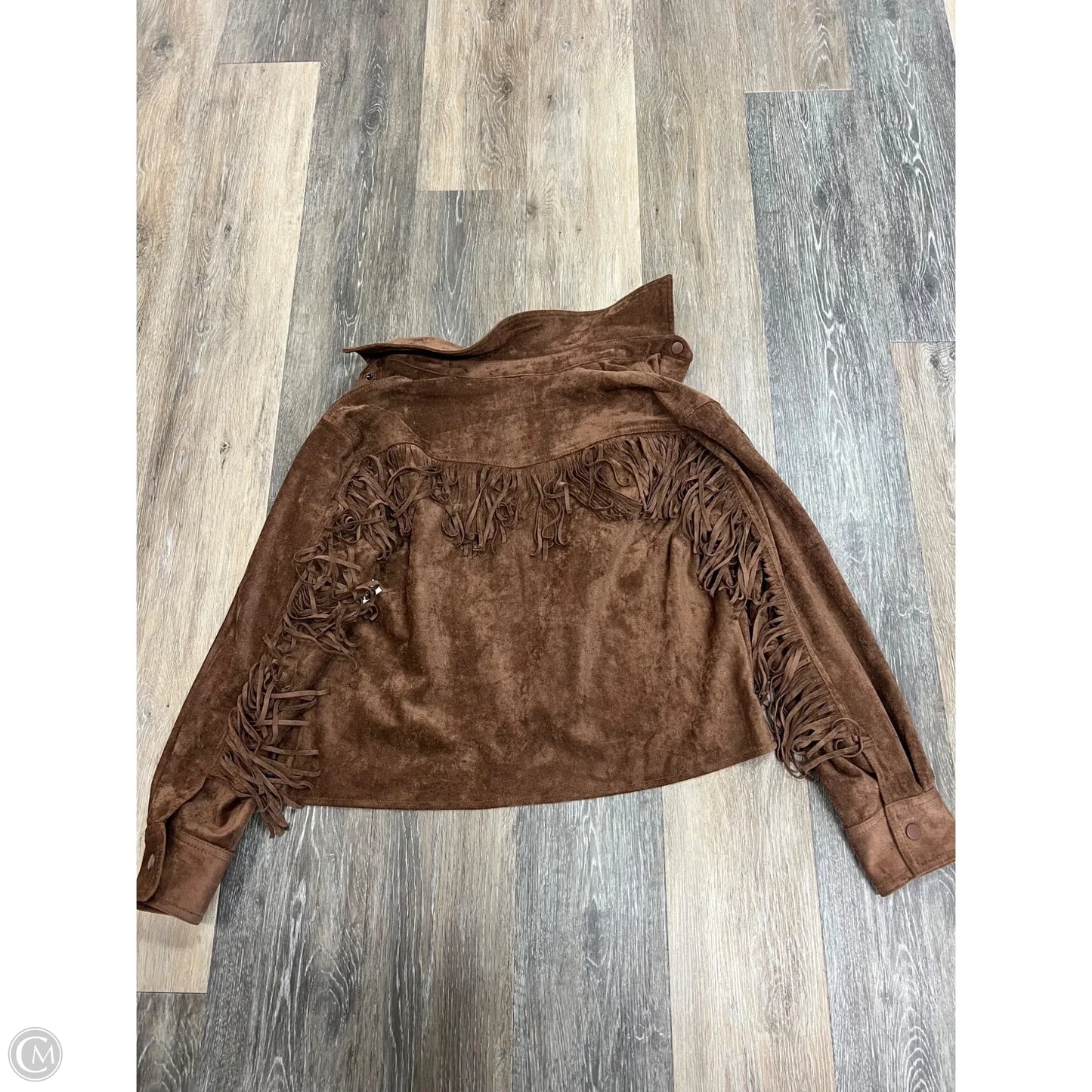 Jacket Other By Evereve In Brown, Size: Xs