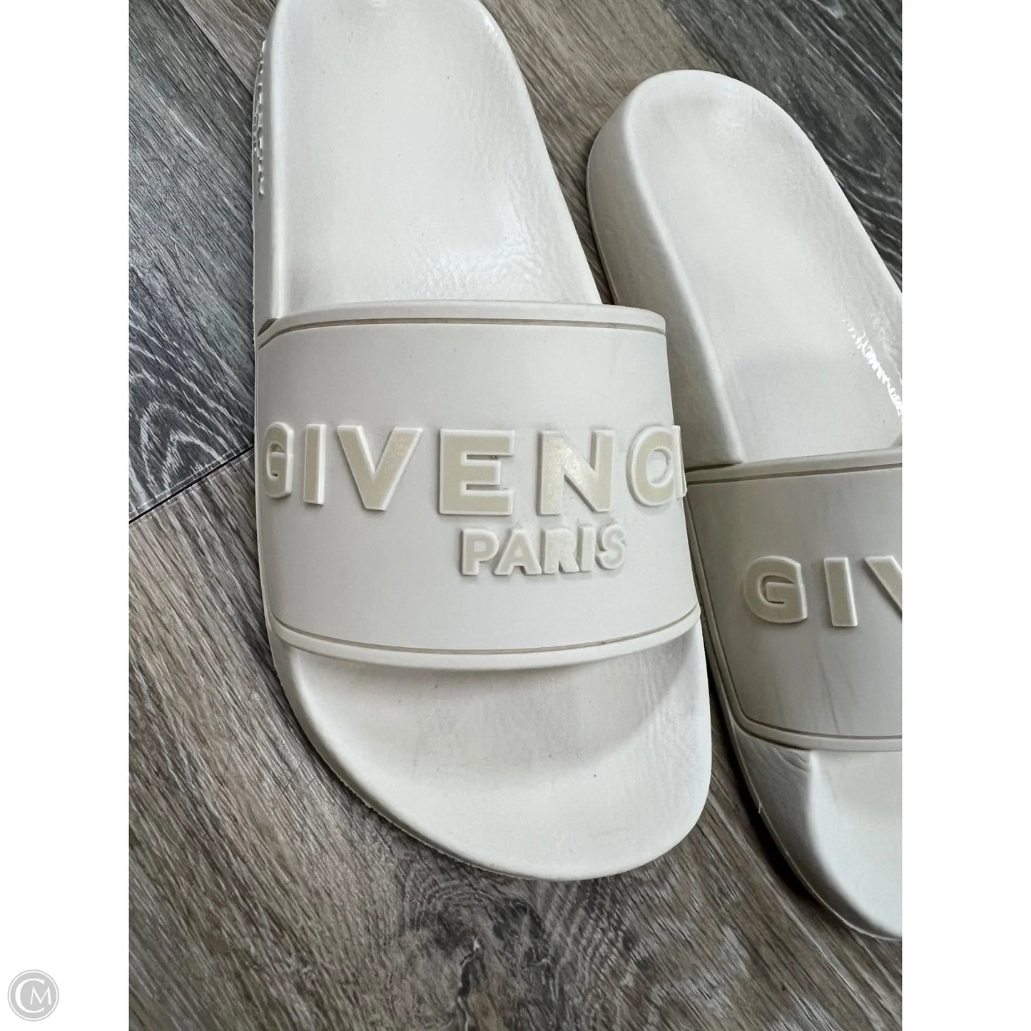 Sandals Luxury Designer By Givenchy In Cream, Size: 6