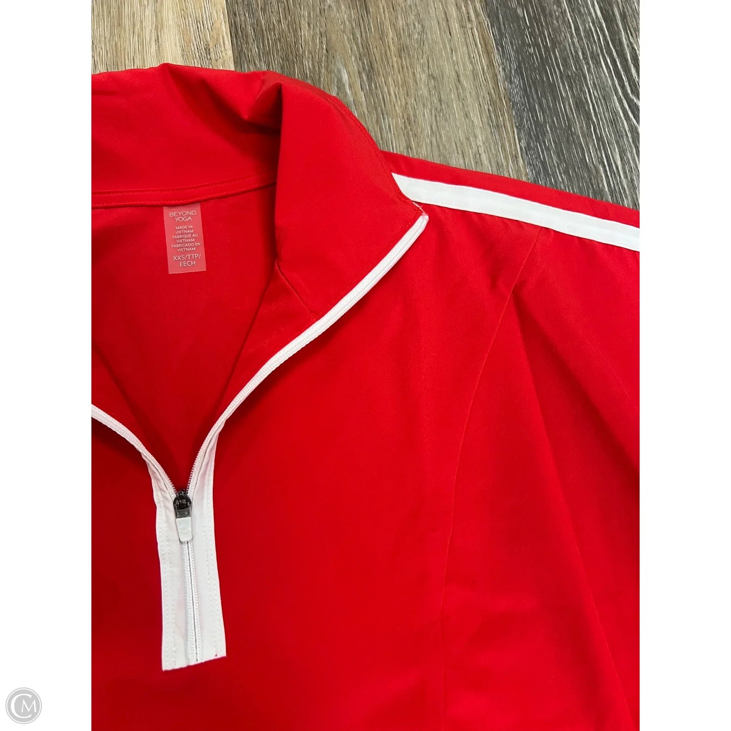 Athletic Jacket By Beyond Yoga In Red, Size: Xxs