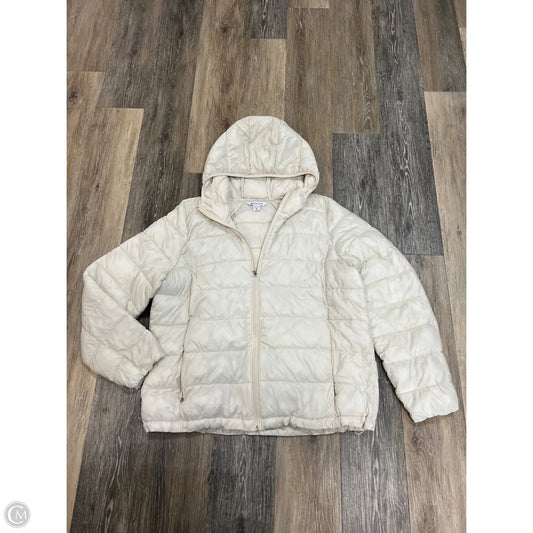 Jacket Puffer & Quilted By Athleta In Cream, Size: Xl