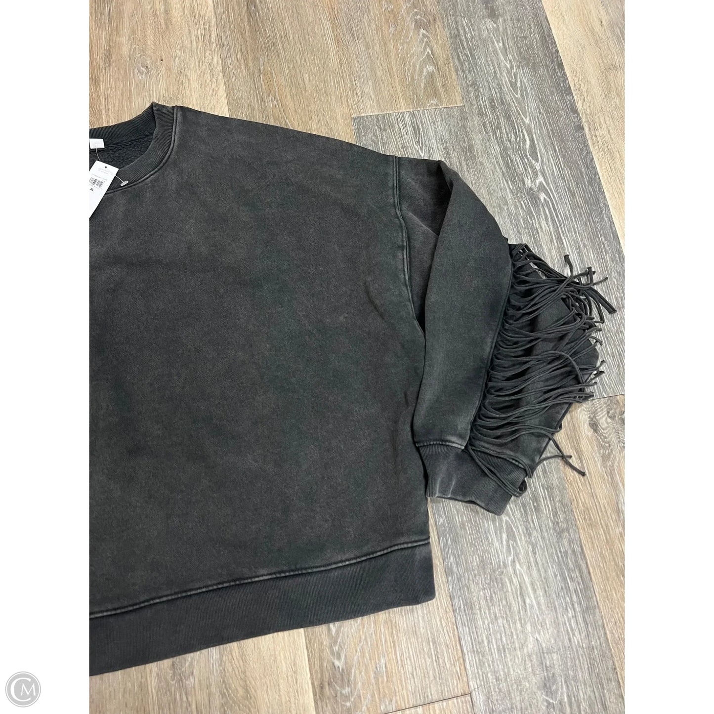 Sweatshirt Crewneck By Gap In Grey, Size: Xl