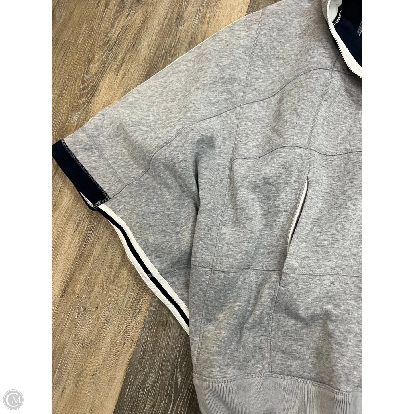 Athletic Sweatshirt Hoodie By Free People In Grey, Size: Xs/S