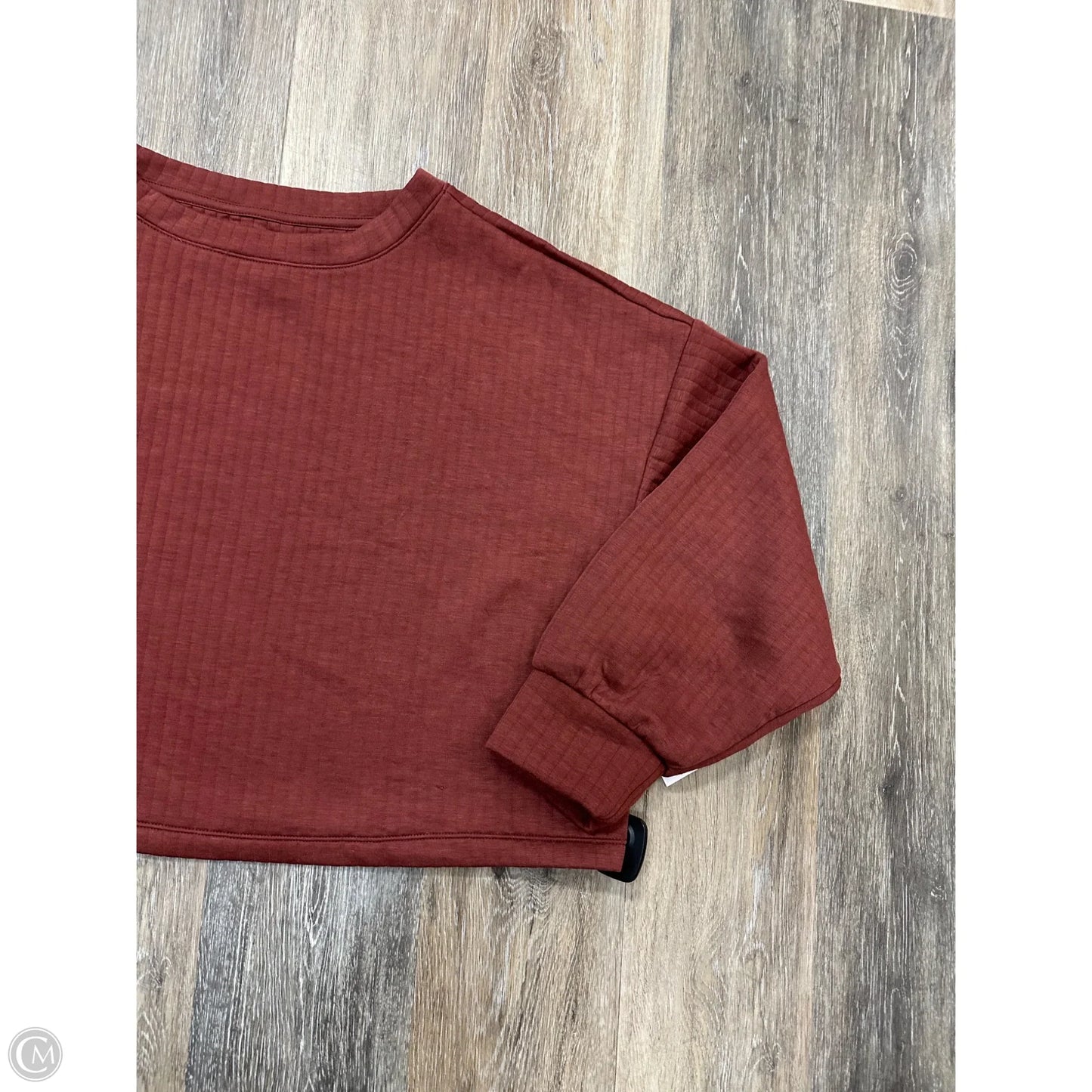 Top Long Sleeve By Old Navy In Red, Size: Xl