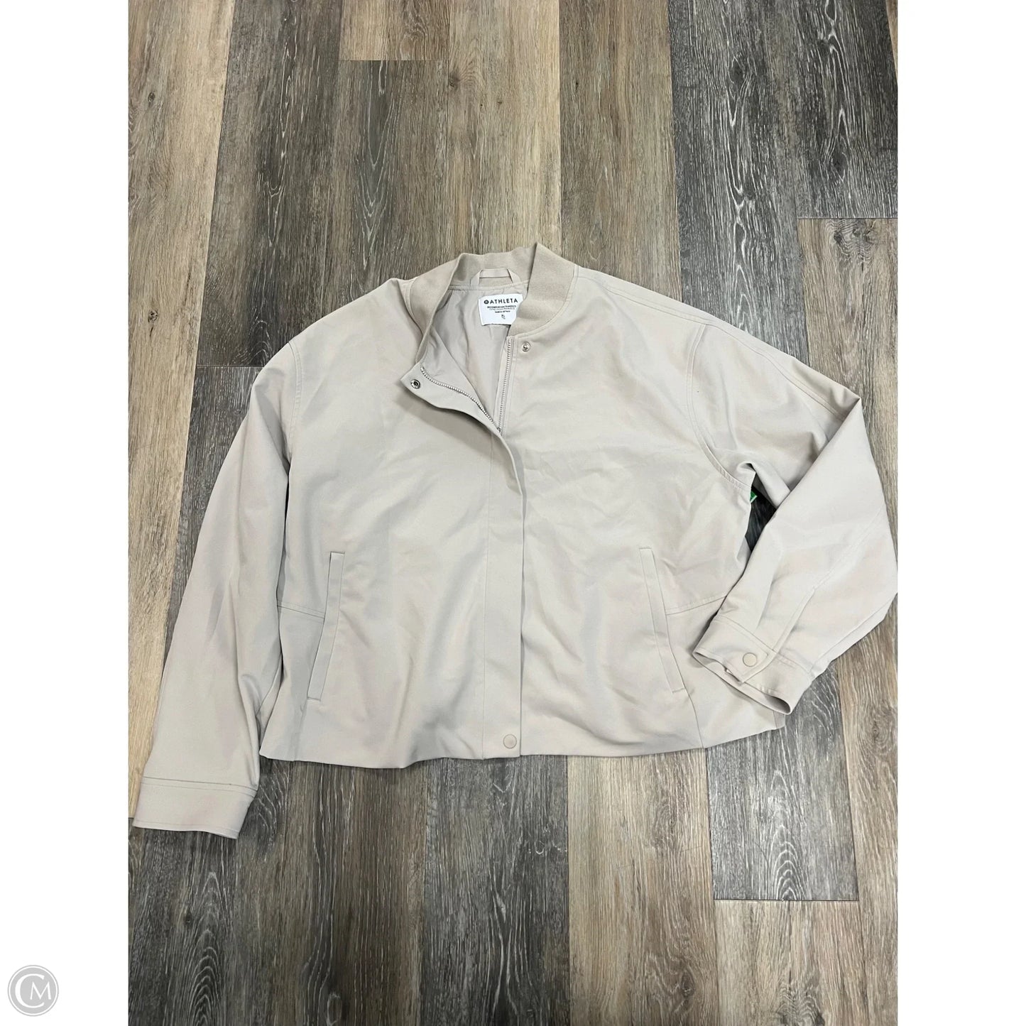 Jacket Other By Athleta In Cream, Size: Xl