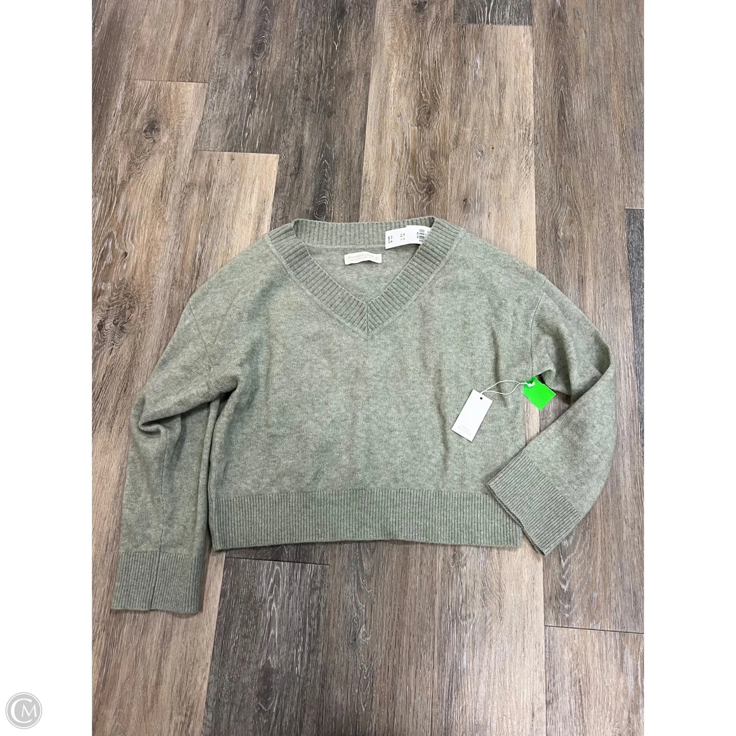 Sweater By Abercrombie And Fitch In Green, Size: M