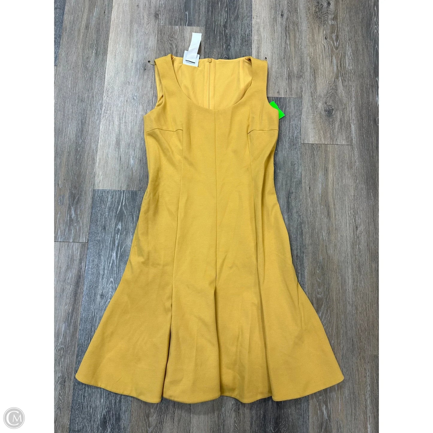 Dress Party Short By Akris In Yellow, Size: 8
