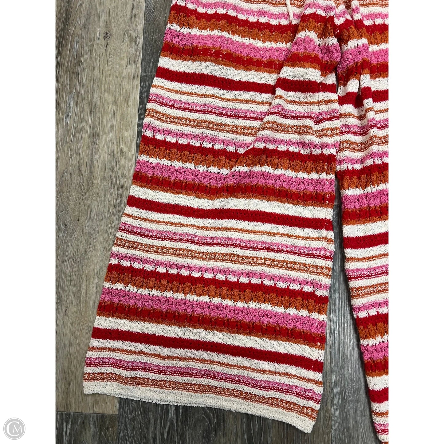 Pants Wide Leg By Bila In Pink & Red, Size: L