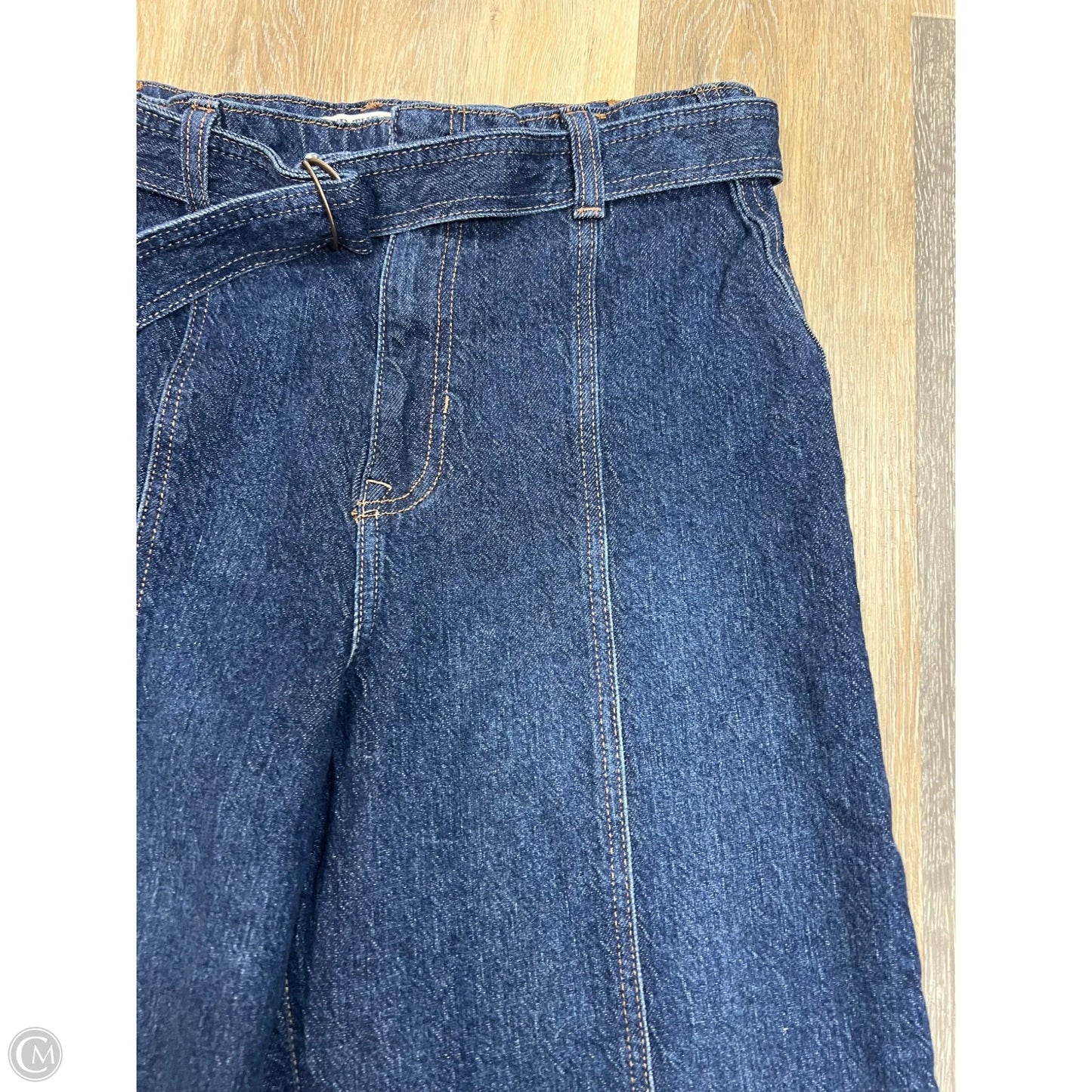 Jeans Wide Leg By We The Free In Blue Denim, Size: 12
