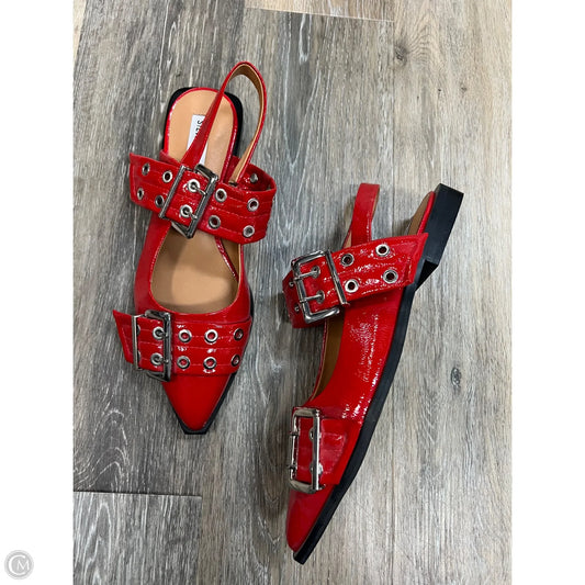 -Shoes Flats By Steve Madden In Red, Size: 10