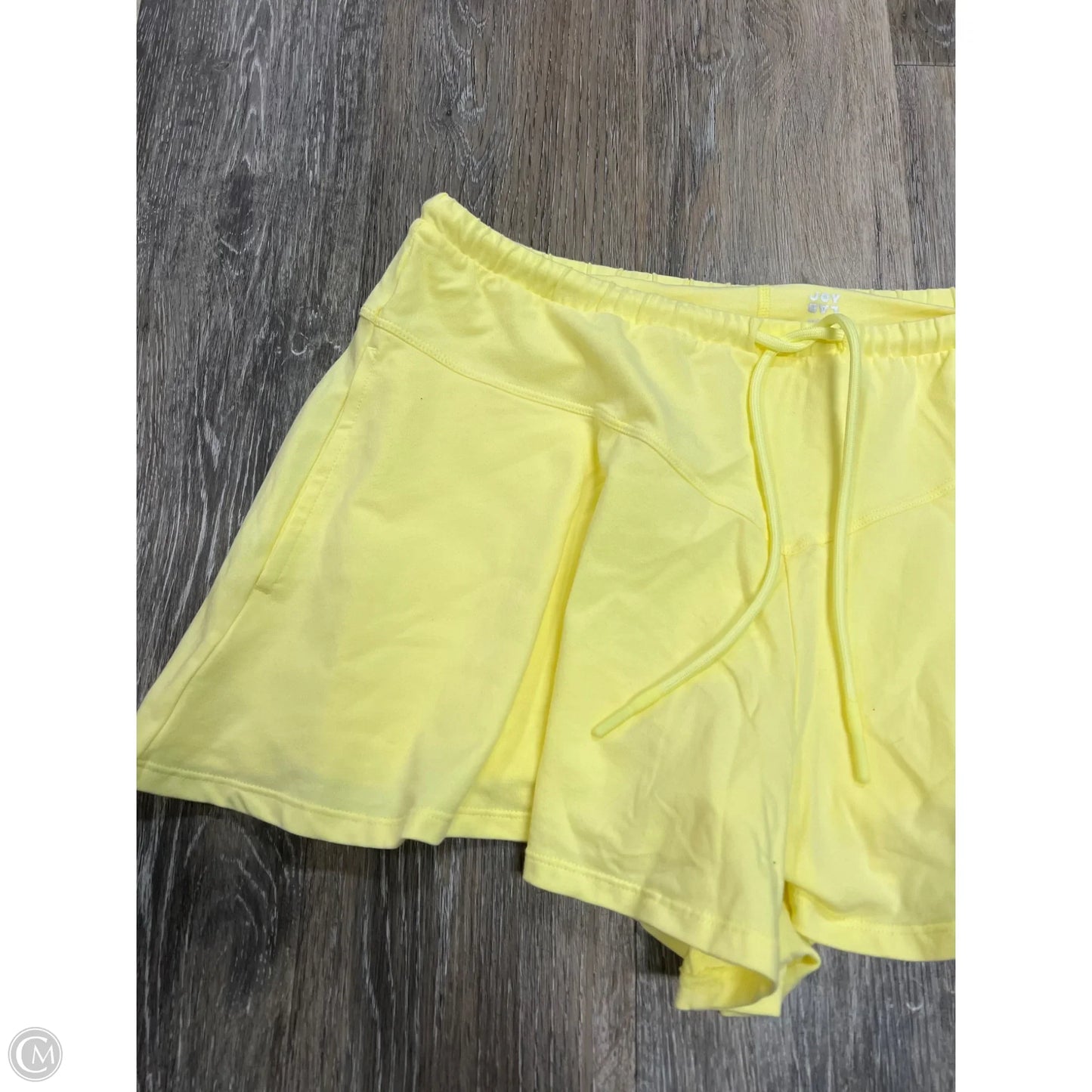 Athletic Short By Joy Lab In Yellow, Size: M