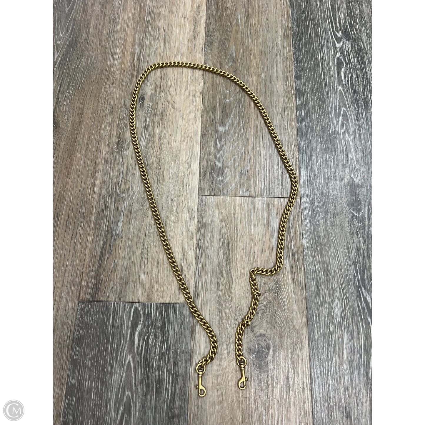 Accessory Designer Handbag Strap By Coach, Size: