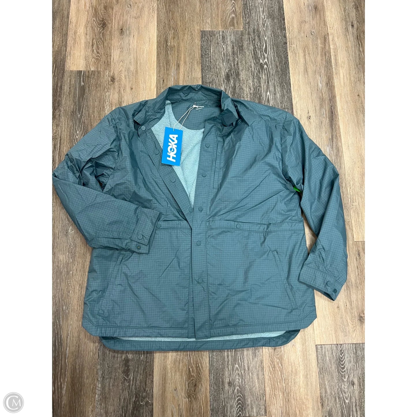 Jacket Utility By Hoka In Blue, Size: L