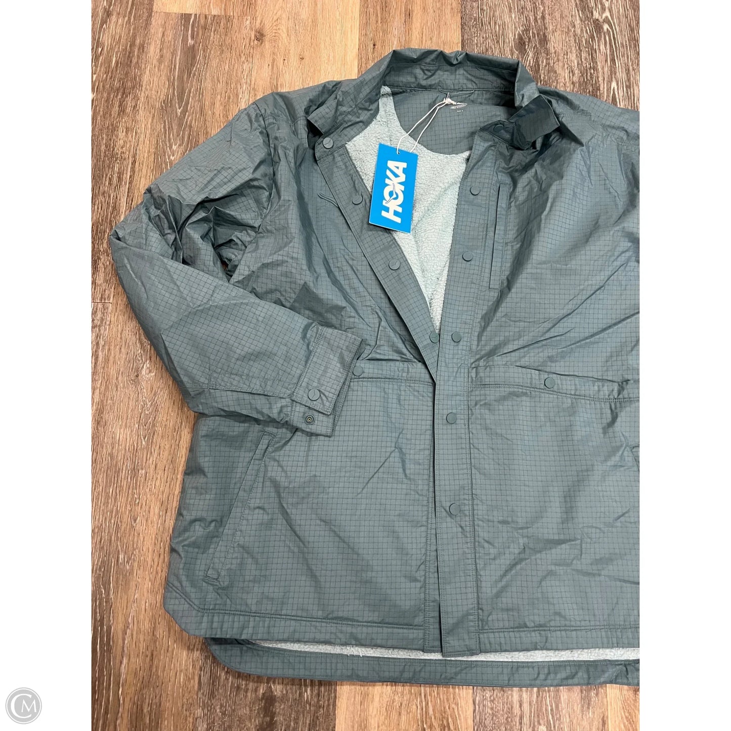 Jacket Utility By Hoka In Blue, Size: L