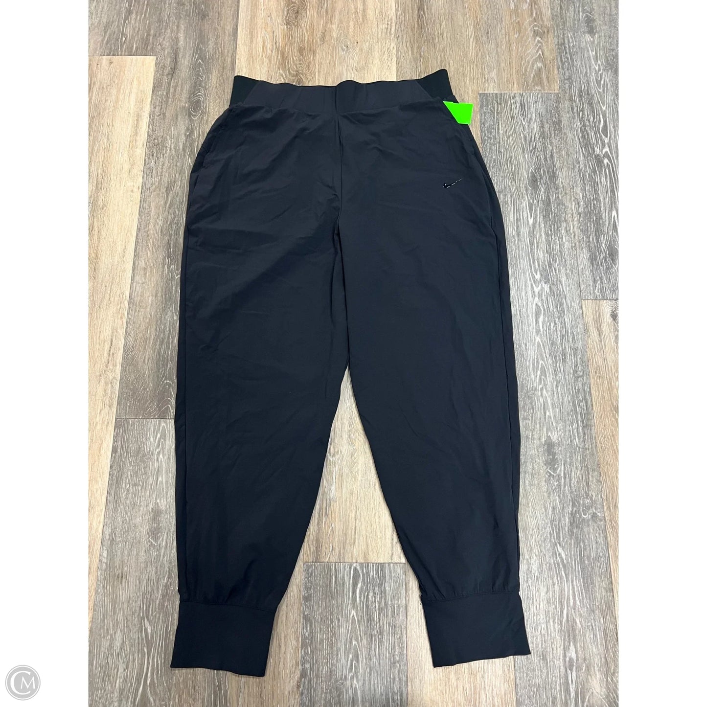 Athletic Pants By Nike Apparel In Black, Size: Xl