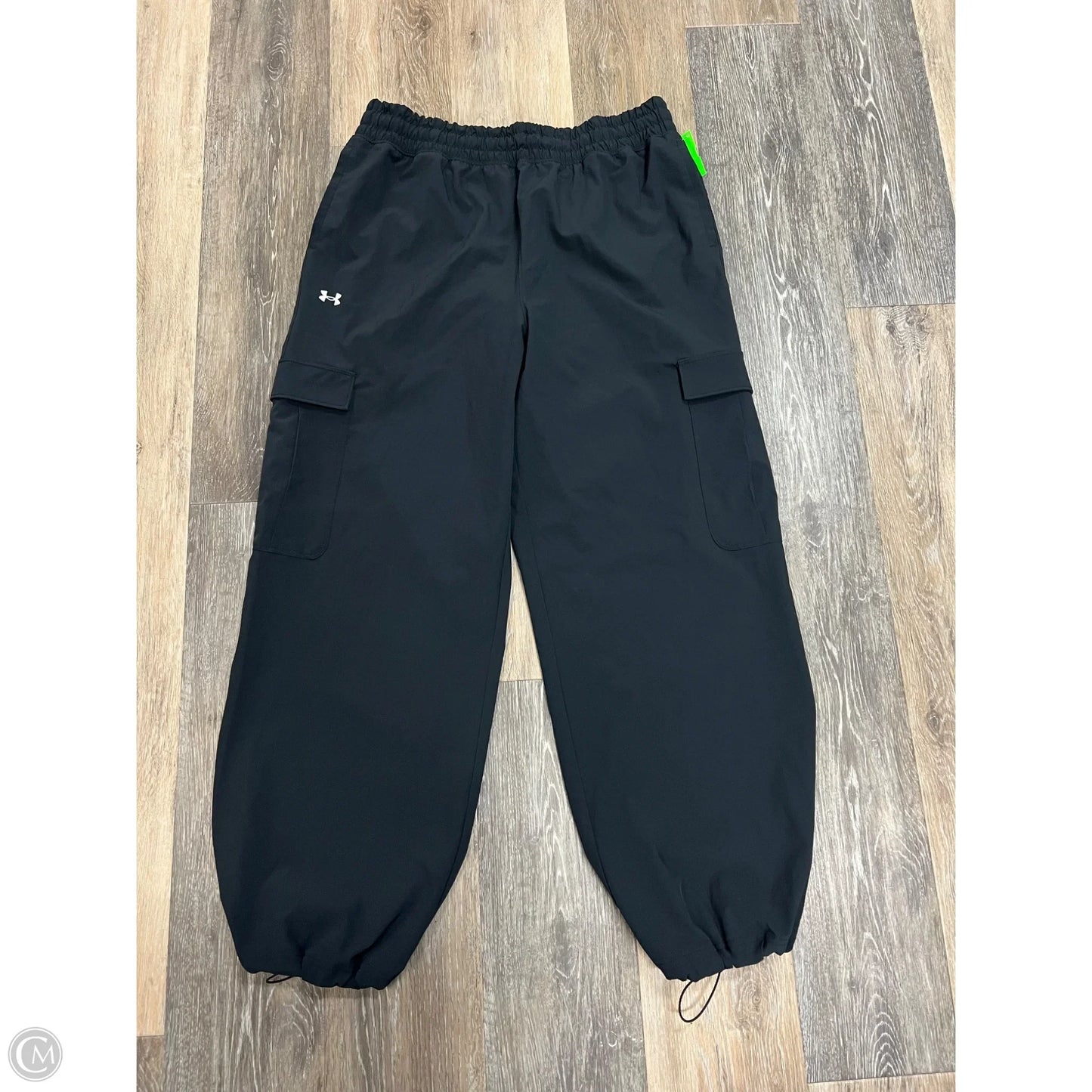 Athletic Pants By Under Armour In Black, Size: L