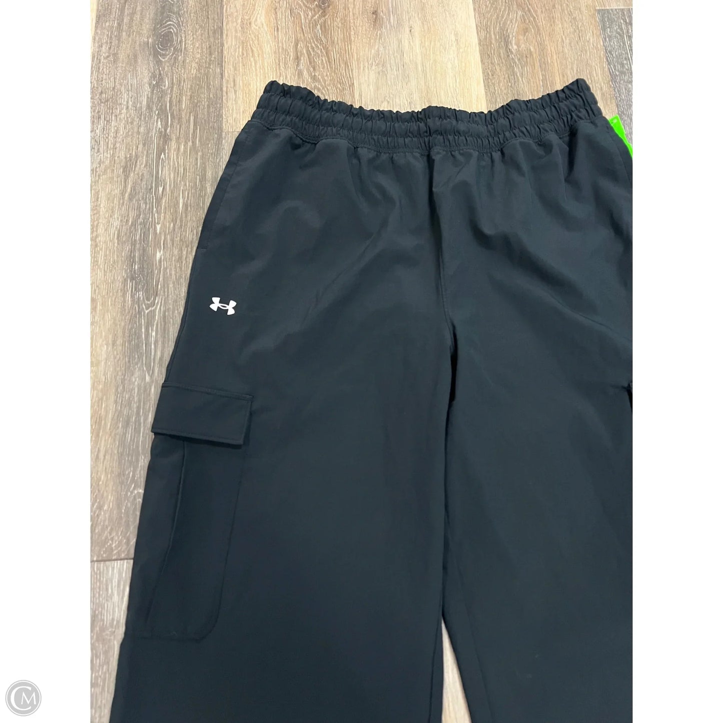Athletic Pants By Under Armour In Black, Size: L