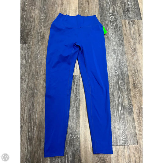Athletic Leggings By Crop Shop Boutique In Blue, Size: L