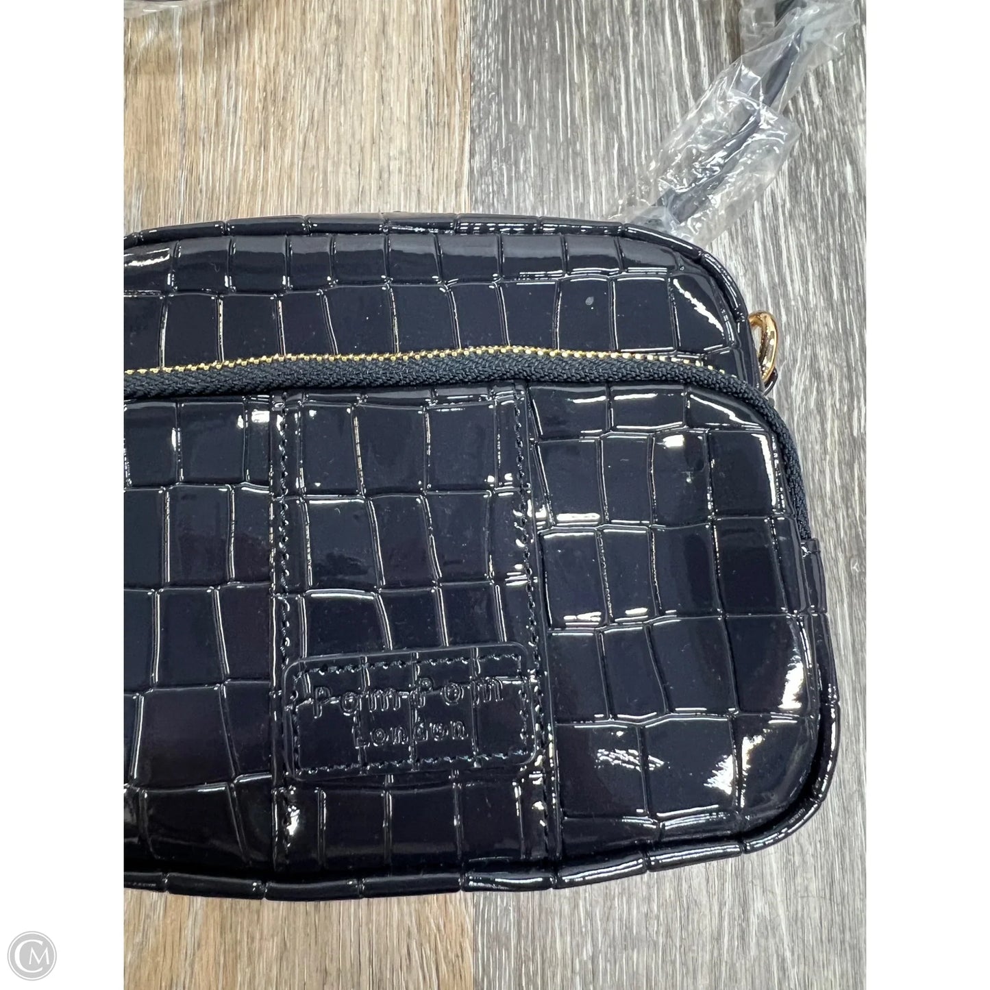 Handbag Leather By Pom Pom London, Size: Medium