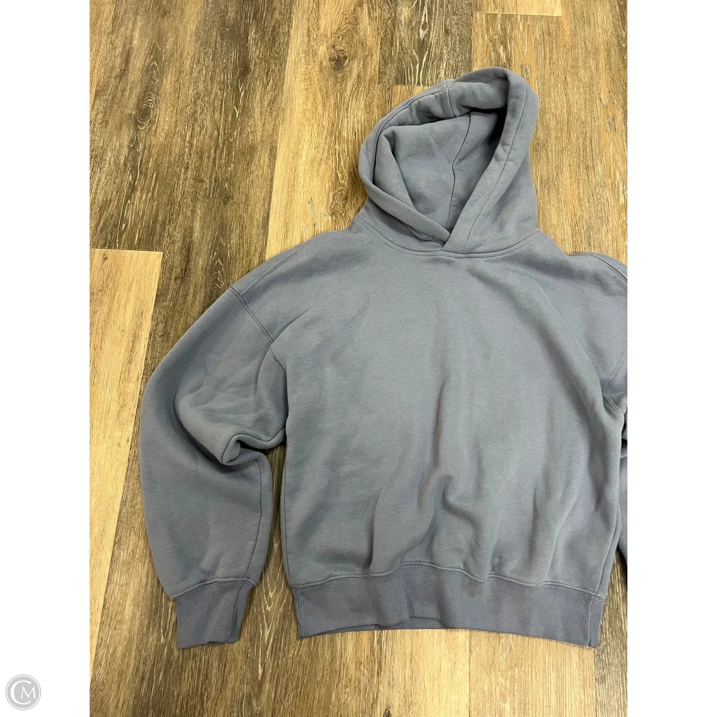 Athletic Sweatshirt Hoodie By Abercrombie And Fitch In Blue, Size: S