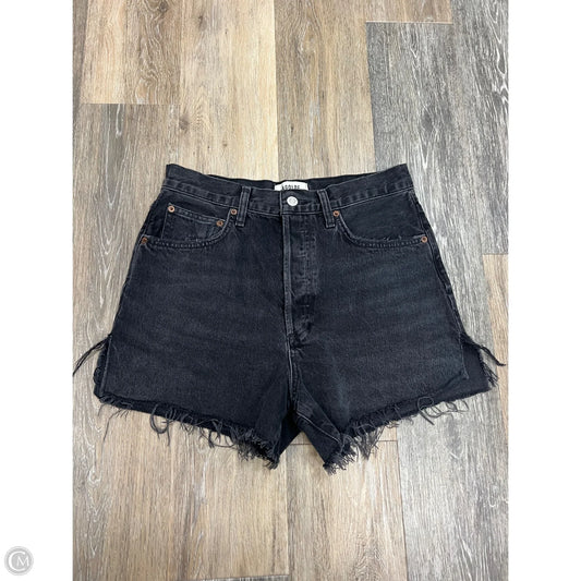 Shorts Designer By Agolde In Black Denim, Size: 4/27