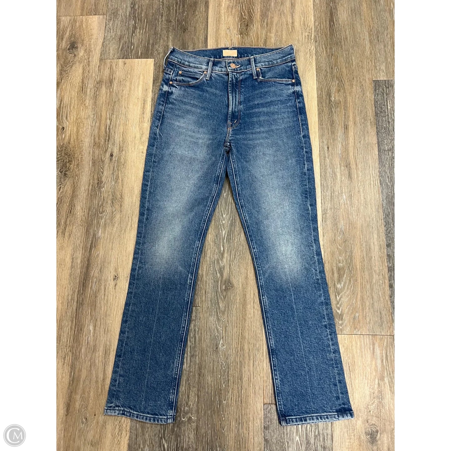 Jeans Designer By Mother In Blue Denim, Size: 4