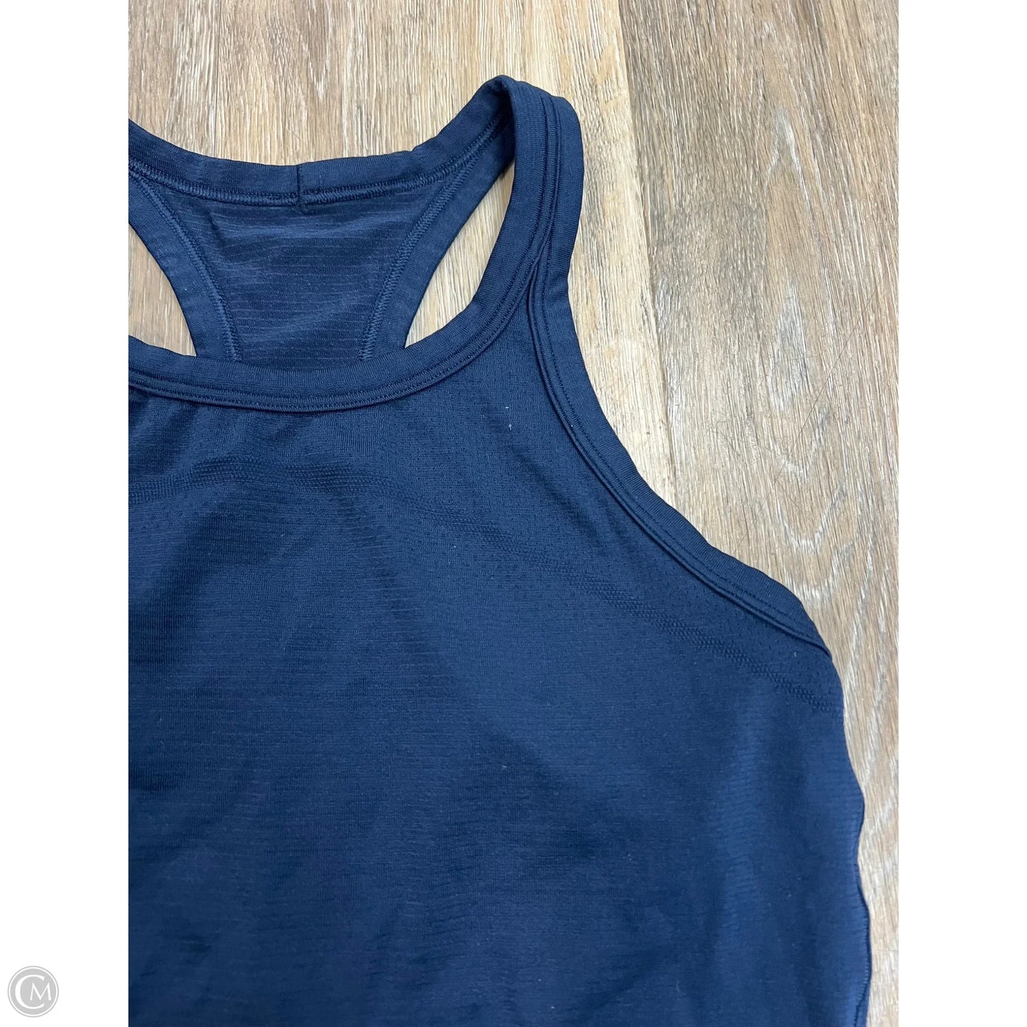 Athletic Tank Top By Lululemon In Navy, Size: 8
