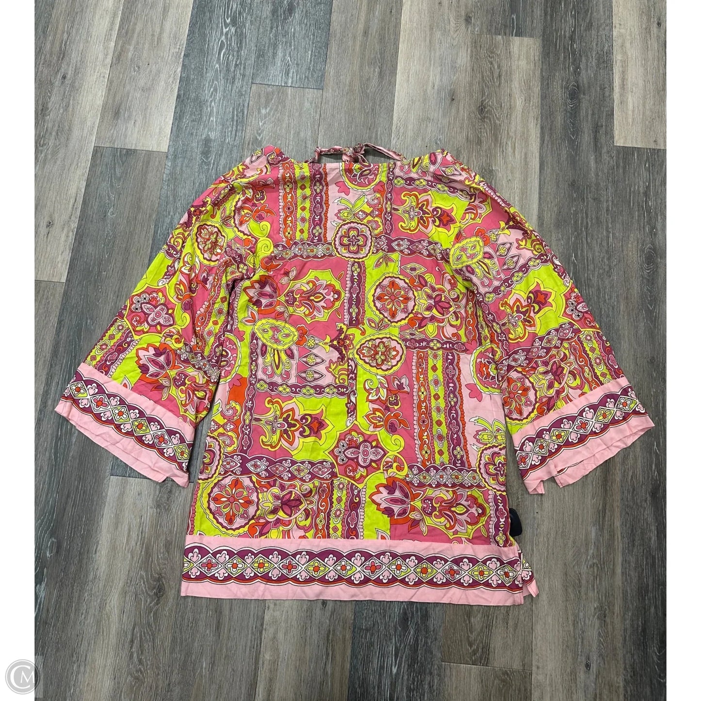 Dress Casual Short By Anthropologie In Pink, Size: M