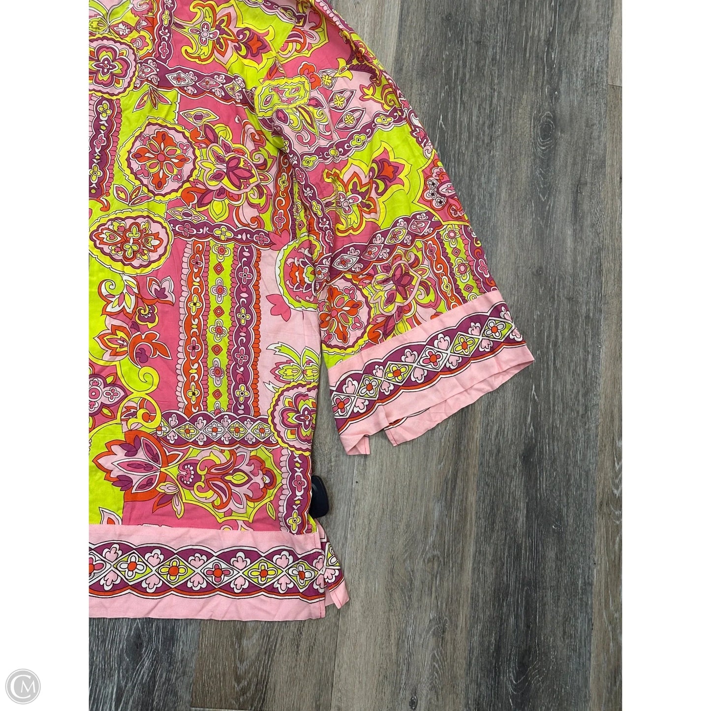 Dress Casual Short By Anthropologie In Pink, Size: M