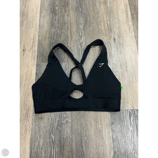 Athletic Bra By Gym Shark In Black, Size: L