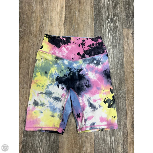 Athletic Shorts By Vitality In Tie Dye Print, Size: M