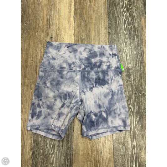 Athletic Shorts By Lululemon In Tie Dye Print, Size: 6