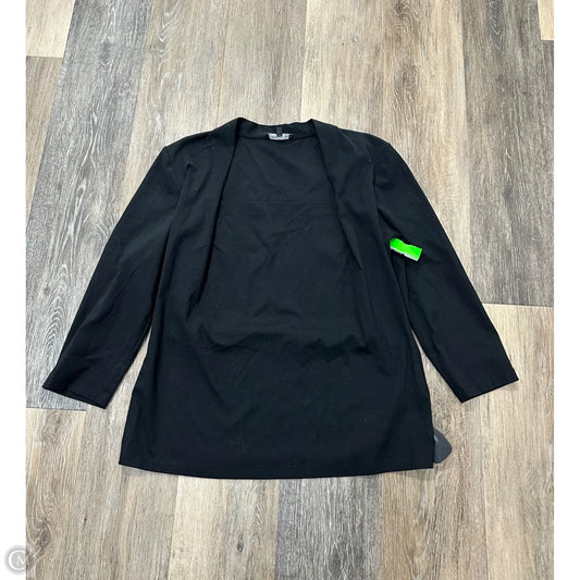 Top Long Sleeve Designer By Lafayette 148 In Black, Size: L