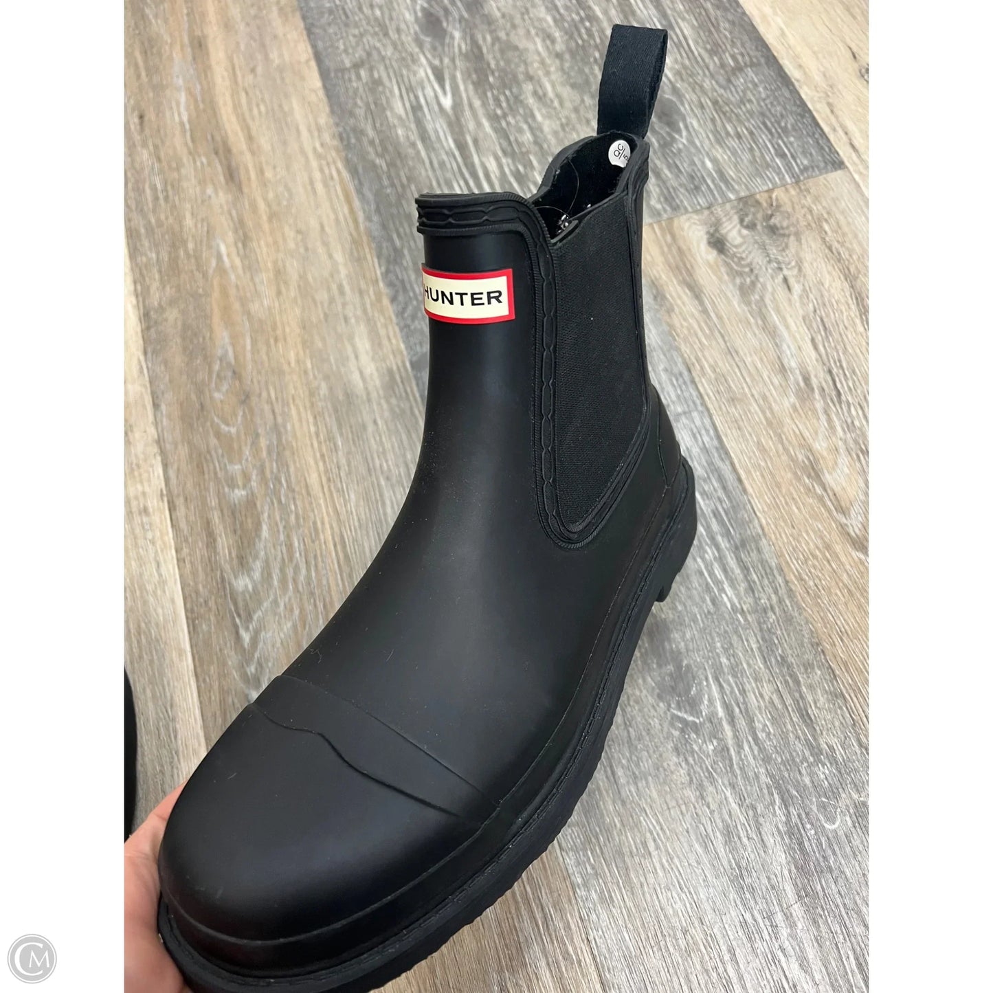 -Boots Rain By Hunter In Black, Size: 10