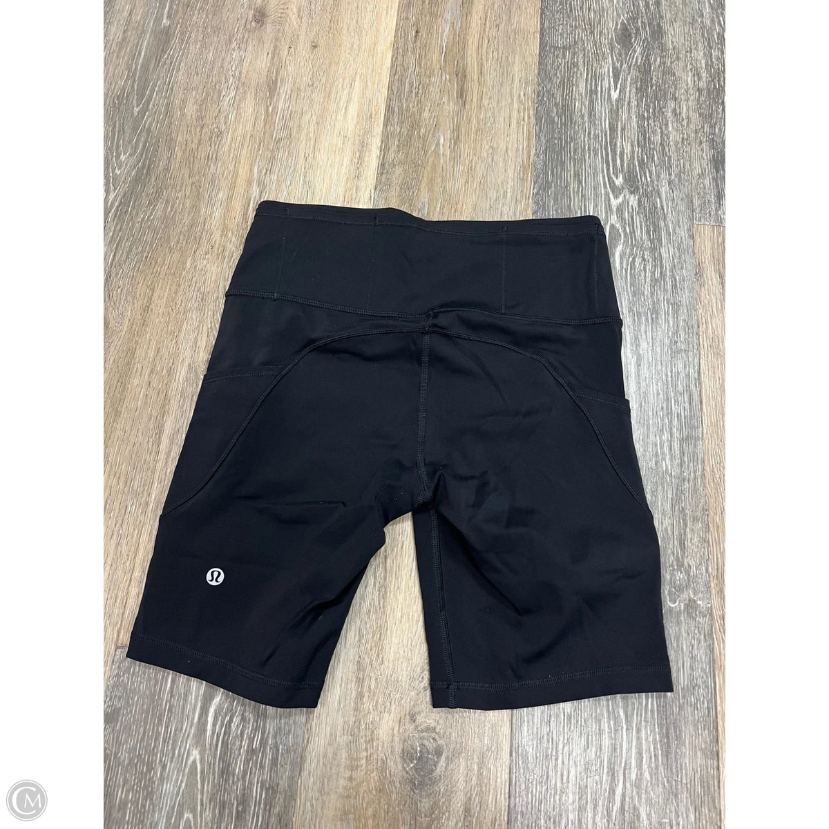 Athletic Shorts By Lululemon In Black, Size: 6