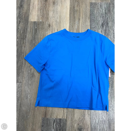 Top Short Sleeve By J. Crew In Blue, Size: Xs