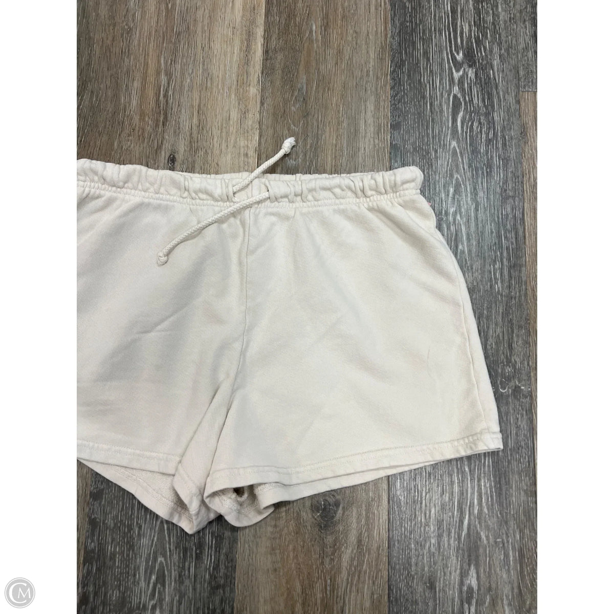 Athletic Shorts By Perfectwhitetee In Cream, Size: M
