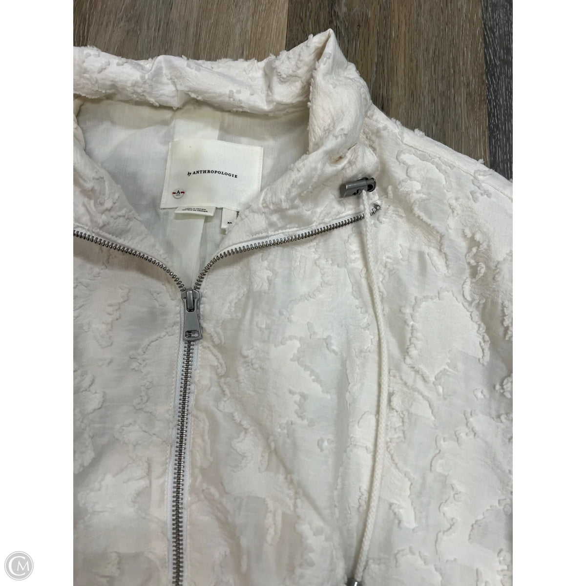 Jacket Utility By Anthropologie In White, Size: Xs