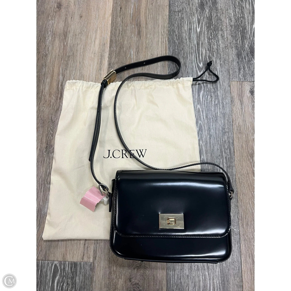 -Crossbody Leather By J. Crew, Size: Small